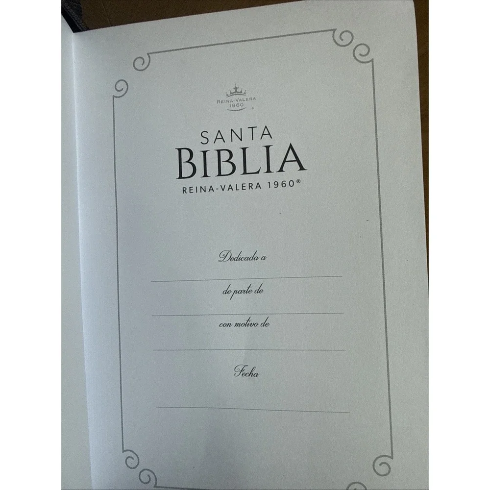 Santa Biblia Reina Valera 1960 Letra Grande Mundo Biblia